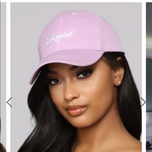 Fashion Nova BABYGIRL baseball cap